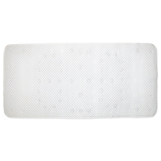 Alternate image 1 for Ginsey Cushioned Bath Mat in White