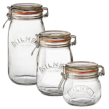 Kilner&reg; Round Clip Top Canning Jar. View a larger version of this product image.