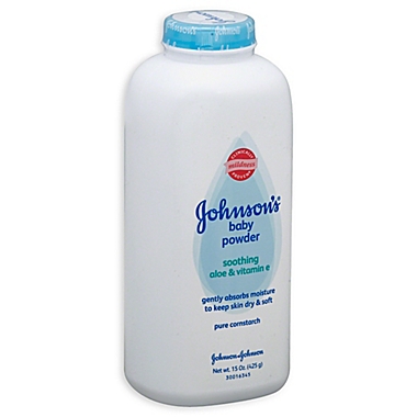 Johnson & Johnson&reg; 15 oz. Pure Cornstarch Baby Powder. View a larger version of this product image.