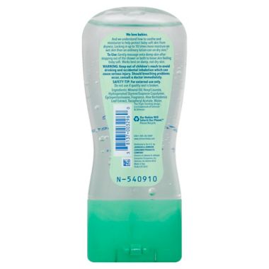 Johnson & Johnson&reg; Aloe and Vitamin E 6.5 oz. Baby Oil Gel. View a larger version of this product image.