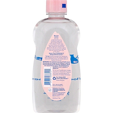 Johnson & Johnson&reg; 14 oz. Baby Oil. View a larger version of this product image.