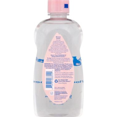 Johnson & Johnson&reg; 14 oz. Baby Oil. View a larger version of this product image.
