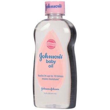 Johnson & Johnson&reg; 14 oz. Baby Oil. View a larger version of this product image.