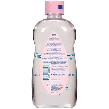 Johnson & Johnson&reg; 14 oz. Baby Oil. View a larger version of this product image.