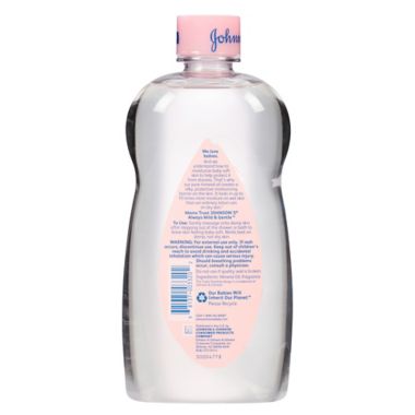 Johnson & Johnson&reg; 20 oz. Baby Oil. View a larger version of this product image.