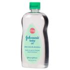 Alternate image 2 for Johnson & Johnson&reg; 20 oz. Aloe and Vitamin E Baby Oil