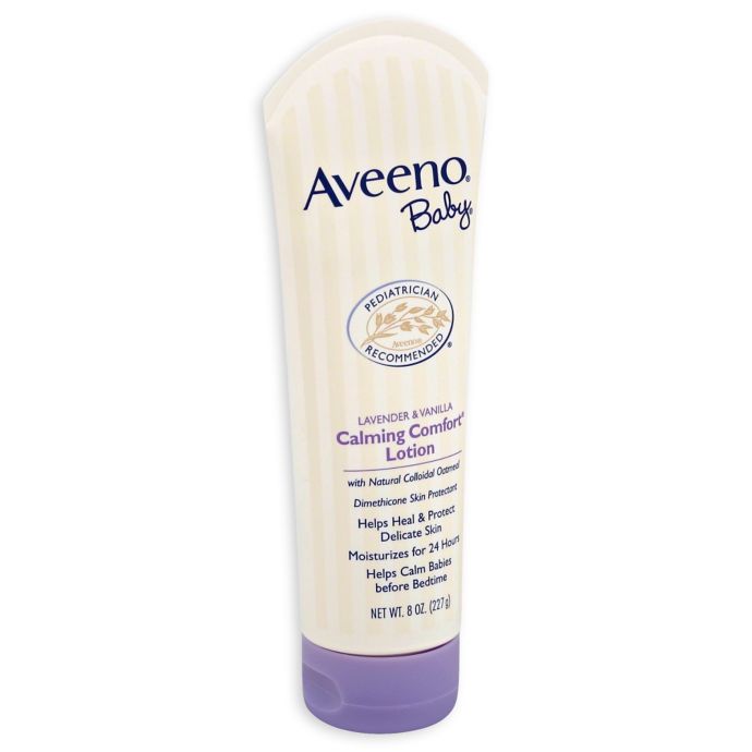 Aveeno 8 Fl Oz Calming Comfort Baby Lotion Bed Bath Beyond
