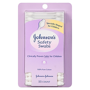 Johnson & Johnson&reg; 55-Count Cotton Swabs. View a larger version of this product image.