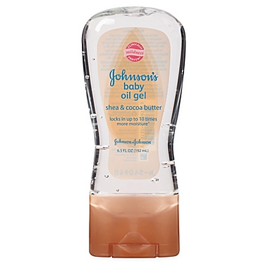 Johnson&#39;s&reg; 6.5 oz. Baby Oil Gel With Shea And Cocoa Butter. View a larger version of this product image.