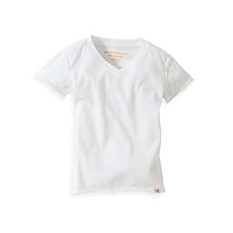 Burt's Bees Baby® Organic Cotton Short Sleeve V-Neck T-Shirt in Cloud