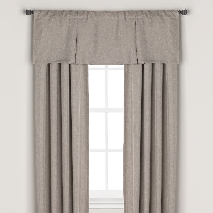 Bridgeport Rod Pocket Back Tab Blackout Lining Window Curtain