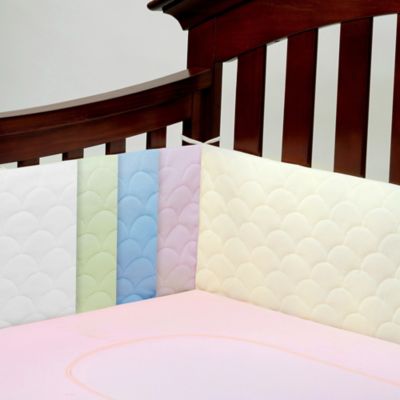 padded mesh crib bumper