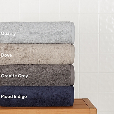 Haven&trade; Terry Bath Towel Collection in Mood Indigo. View a larger version of this product image.