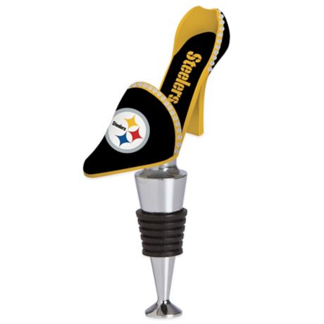 Nfl Pittsburgh Steelers High Heel Shoe Bottle Stopper Bed Bath Beyond