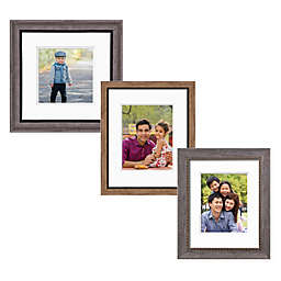 Courtside Market® Carbon Double Matted Wood Gallery Wall Frame