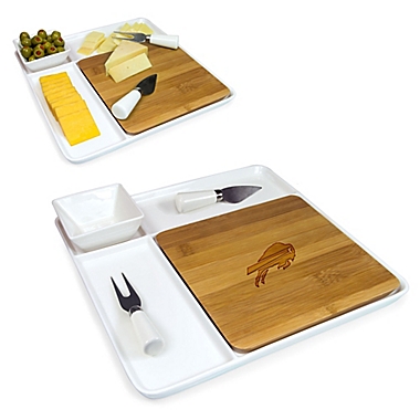 Picnic Time&reg; NFL Buffalo Bills Peninsula Serving Set. View a larger version of this product image.