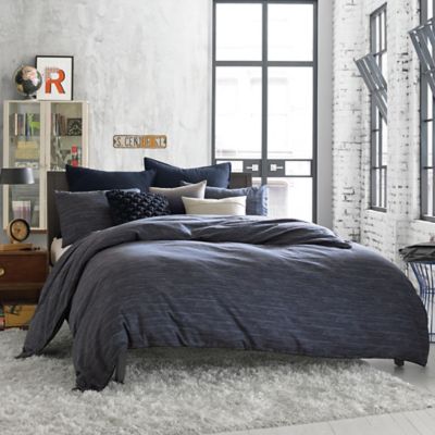 Kenneth Cole Reaction Home Element Reversible Duvet Cover In