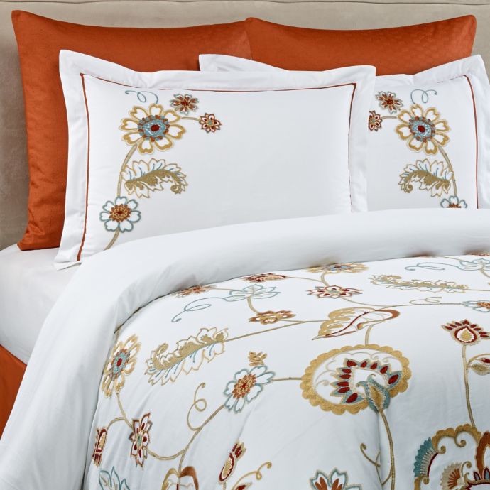 Bloomsfield European Pillow Sham In Rust Bed Bath Beyond