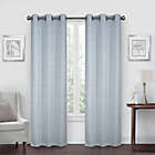 Alternate image 0 for Simply Essential&trade; Benton 63-Inch Light Filtering Window Curtain Panels in Blue/Grey (Set of 2)
