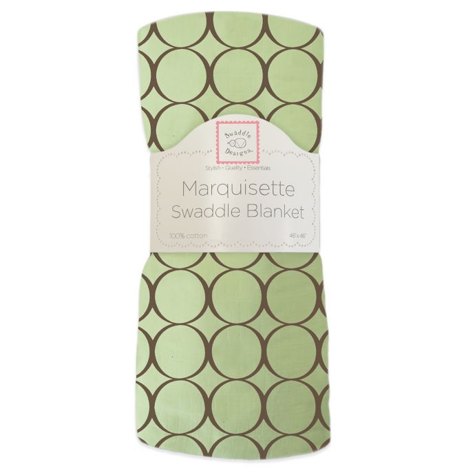 Swaddle Designs® Circles Lightweight Marquisette Swaddling Blanket