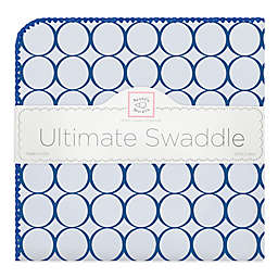 Swaddle Designs® Mod Circles Ultimate Swaddle in Blue