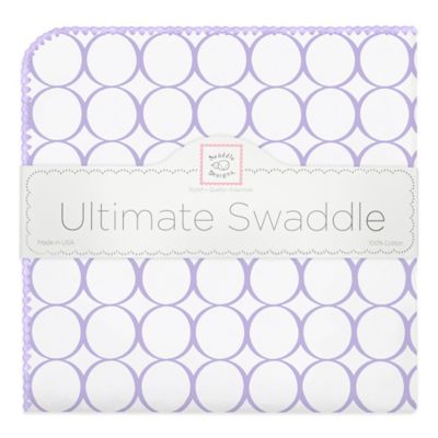 SwaddleDesigns&reg; Mod Circles Ultimate Swaddle in Lavender