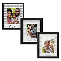 Family Names Personalized Vertical Framed Print