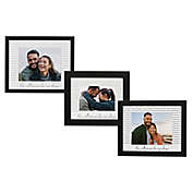 Couples Repeating Names Horizontal Picture Frame