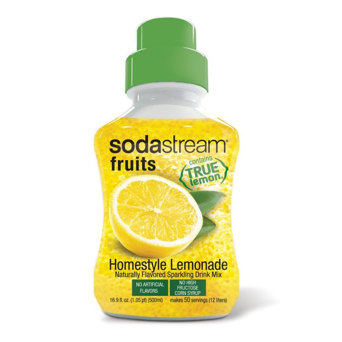 SodaStream® True Lemon® Homestyle Lemonade Sparkling Drink ...