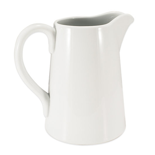 Alternate image 1 for Everyday White® by Fitz and Floyd® Pitcher