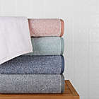 Alternate image 3 for Haven&trade; Heathered Pebble Organic Cotton Washcloth in Granite Grey