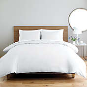 Nestwell&trade; Solid Sateen 2-Piece Twin Duvet Cover Set in Bright White