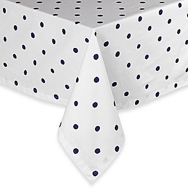 kate spade new york Charlotte Street Tablecloth in Indigo. View a larger version of this product image.