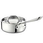 Alternate image 0 for All-Clad D3 Stainless Steel 1 qt. Covered Saucepan