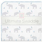 Alternate image 0 for Swaddle Designs&reg; Elephant & Chicks Ultimate Swaddle in Blue