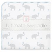 Swaddle Designs&reg; Elephant & Chicks Ultimate Swaddle in Blue