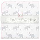 Alternate image 0 for Swaddle Designs&reg; Elephant & Chicks Ultimate Swaddle in Pink