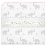 Swaddle Designs&reg; Elephant & Chicks Ultimate Swaddle in Pink