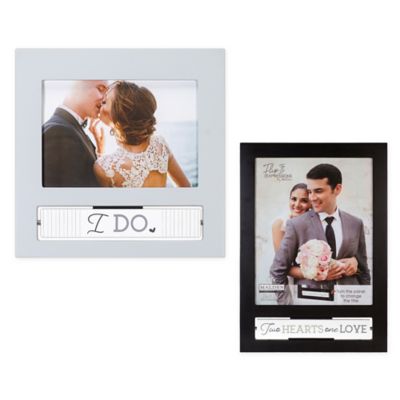 Malden&reg; Wedding Flip It Photo Frame