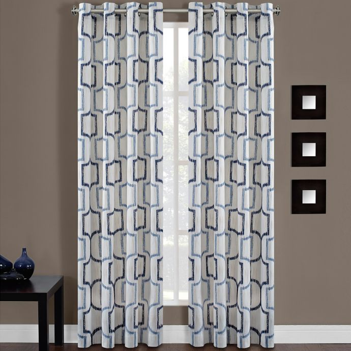 Portinari Grommet Top Window Curtain Panel Bed Bath Beyond