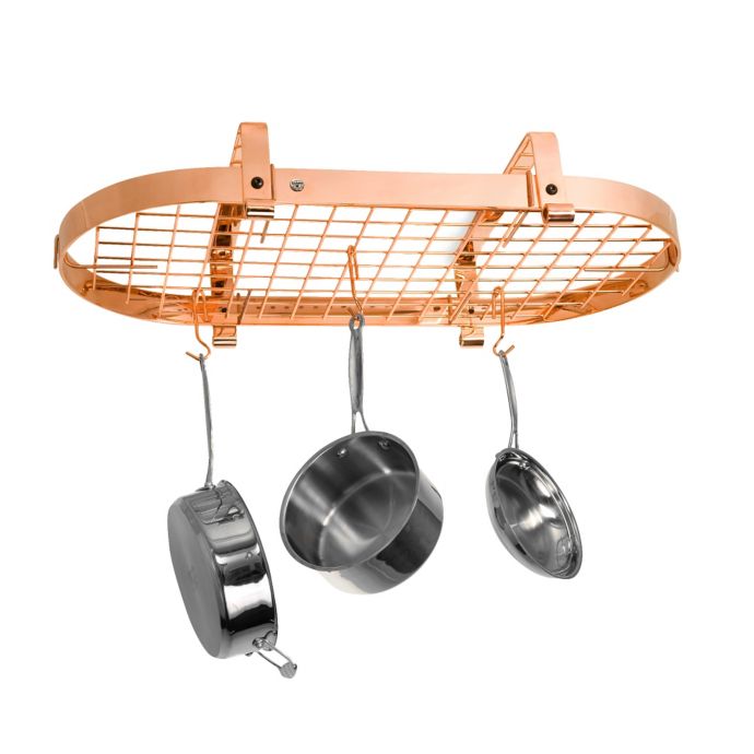 Enclume Low Ceiling Oval Rack With Grid In Copper Bed Bath Beyond