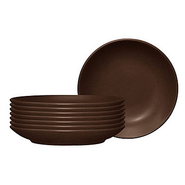 Noritake&reg; Colorwave Side/Prep Dishes in Chocolate (Set of 8). View a larger version of this product image.