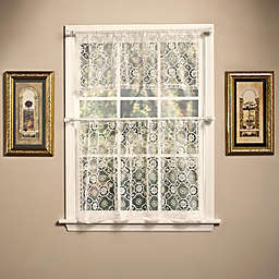 Today's Curtain Richmond Macram 36-Inch Window Curtain Tier in Ecru