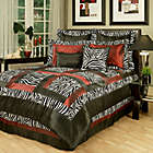Alternate image 0 for Sherry Kline Jungle Comforter Set in Black/White