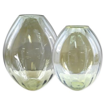 Everhome&trade; Oval-Shaped Decorative Vase