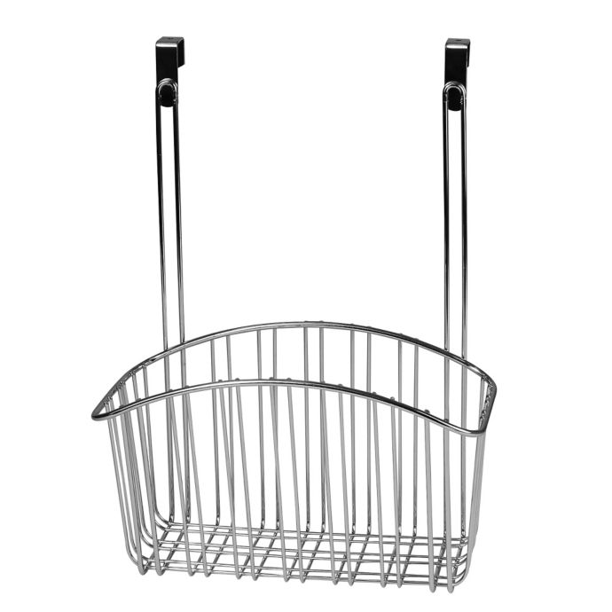 Spectrum Large Contempo Over The Cabinet Door Basket In Chrome