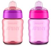 Philips Avent 2-Pack 9 oz. My Easy Sippy Cup in Pink/Purple