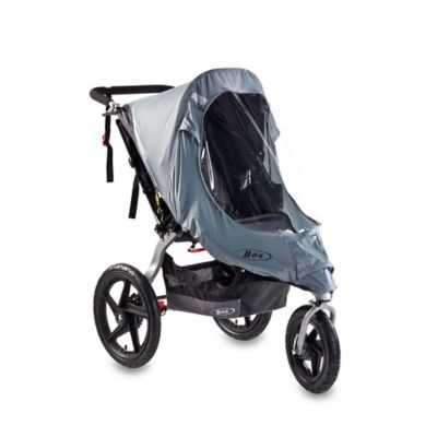 bob double stroller rain cover