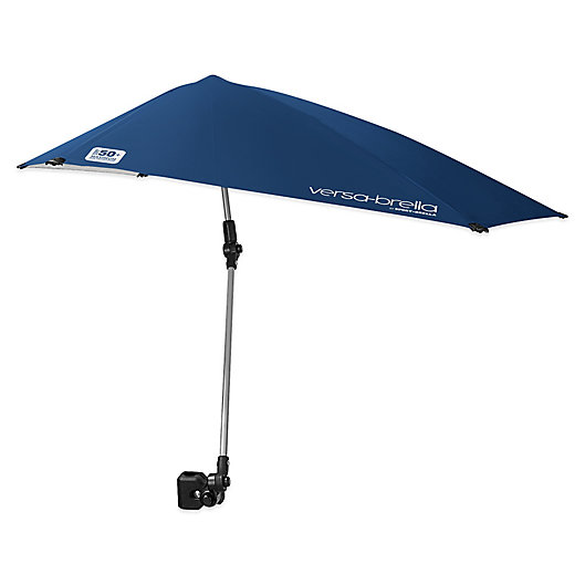 Alternate image 1 for Sport-Brella Versa-Brella Beach Umbrella with Universal Clamp in Blue