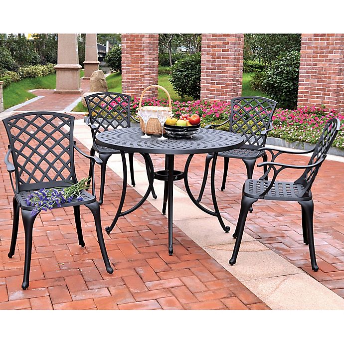 Crosley Sedona Cast Aluminum Outdoor Patio Furniture Collection Bed Bath Beyond - How Long Will Cast Aluminum Patio Furniture Last